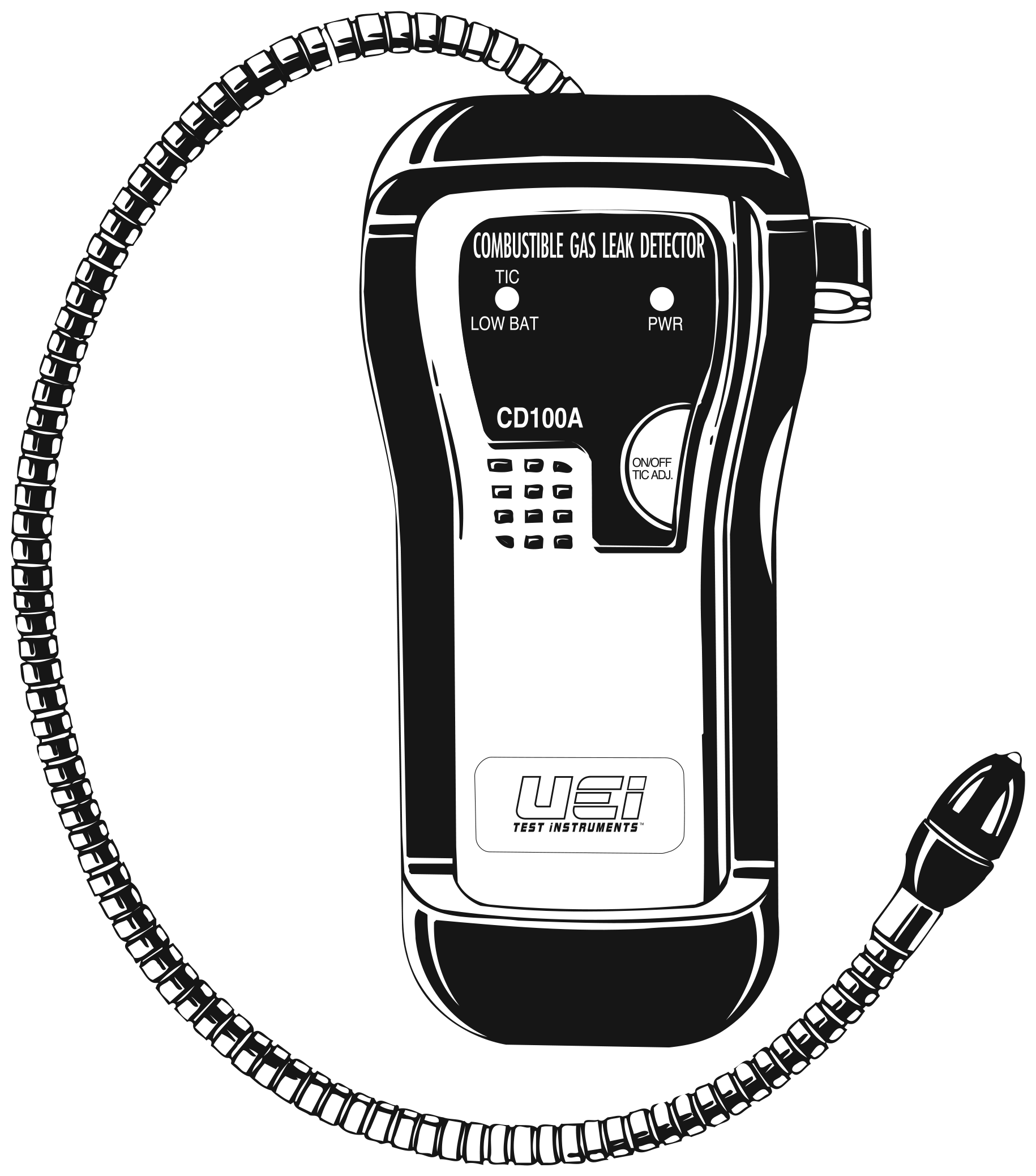 CD100A - COMBUSTIBLE GAS LEAK DETECTOR
