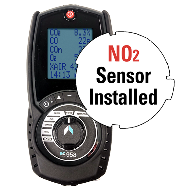 958NO2 - INSTALL SENSOR NITRIC DIOXIDE  0 - 1000PPM KANE958 : NO2 Sensor (factory Installed)