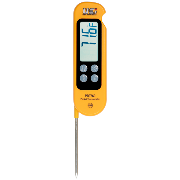 Digital penetration probe thermometer POCKET-DIGITEMP S